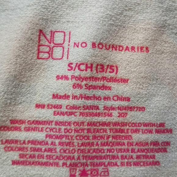 Santa Claus Christmas leggings - Picture 3 of 4